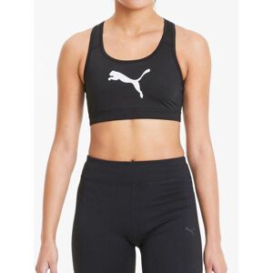 Puma Mid Impact 4Keeps Brassiere sportiva T-Shirt e Top donna Nero taglia S