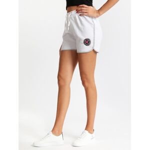 Sweet Pantaloncini sportivi garzati Pantaloni e shorts donna Bianco taglia M