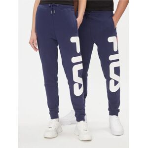 Fila Pantaloni sportivi unisex con scritta Pantaloni e shorts unisex Blu taglia S