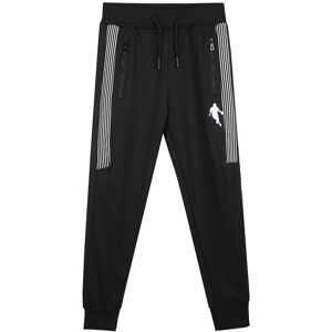 Yi Boy Pantaloni tuta da bambino con polsini Pantaloni e shorts bambino Nero taglia 16