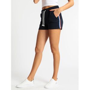 The People Rep Shorts sportivi con strisce laterali Pantaloni e shorts donna Blu taglia XL