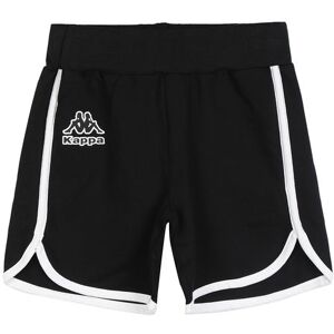 Kappa Shorts sportivi da bambina in cotone Pantaloni e shorts bambina Nero taglia 08