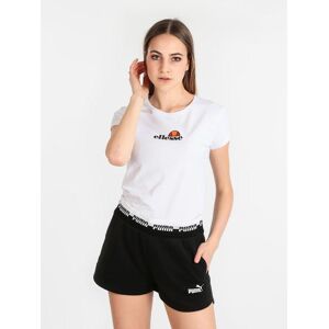 Ellesse T-shirt donna in cotone con scritta T-Shirt e Top donna Bianco taglia XS