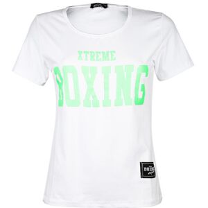 Xtreme Boxing T-shirt donna in cotone elastico T-Shirt e Top donna Bianco taglia L