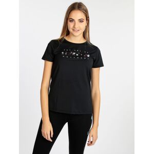 Freddy T-shirt donna sportiva T-Shirt e Top donna Nero taglia L