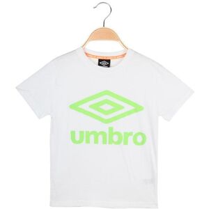 Umbro T-shirt girocollo con scritta T-Shirt e Top bambino Bianco taglia 08