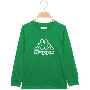 Kappa T-shirt manica lunga da bambino T-Shirt e Top bambino Verde taglia 06