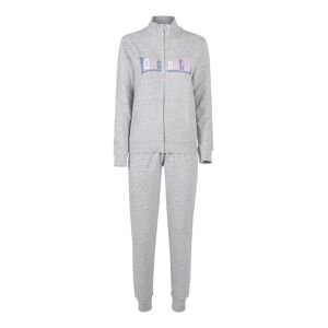 Lonsdale Tuta sportiva da donna con strass e chiusura zip Tute Sportive donna Grigio taglia M