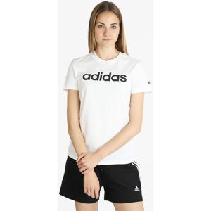 Adidas W LIN T T-shirt donna manica corta T-Shirt e Top donna Bianco taglia XL