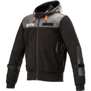 Felpa con Cappuccio Moto Alpinestars AS-DSL SHOTARO Nero taglia 2XL