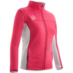 Giacca Tuta Donna Sportiva Acerbis BELATRIX Fucsia Bianco taglia M