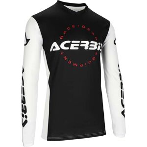 Maglia da MotoCross Enduro ACERBIS MX J-TRACK INC. Bianco Ne taglia 4X