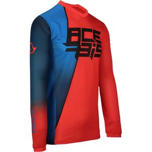 MAGLIA Moto Tecnica In Tessuto ACERBIS MX J-TRACK SEVEN Ross taglia 3X