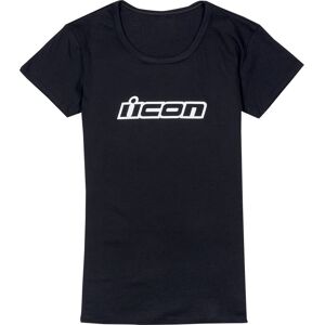 T-Shirt Casual Donna Icon CLASICON Nero taglia 2XL