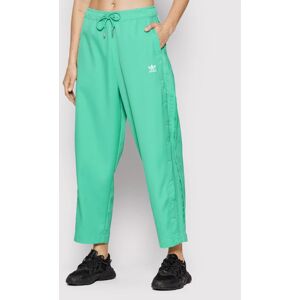 adidas Originals Pantaloni tuta Pants DONNA Trefoil balloon RELAXED Verde