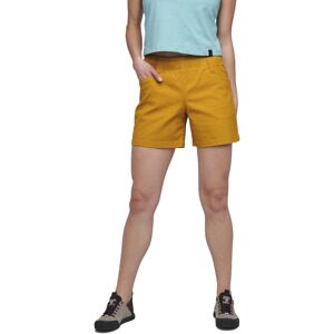 Black Diamond W Dirtbag - pantaloni corti arrampicata - donna Yellow M