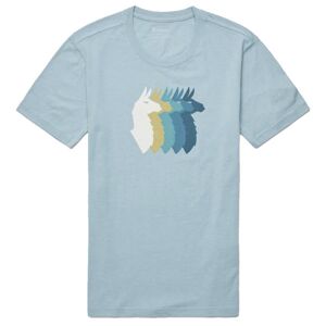 Cotopaxi Llama Sequence W - T-shirt - Donna Light Blue M