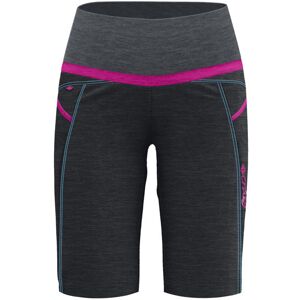 Crazy Exit -pantaloni corti trekking - donna Dark Grey/Pink L