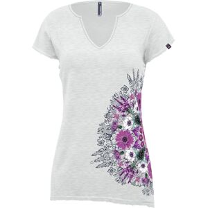 Crazy Mandala - T-shirt - Donna White/pink Xs