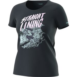 Dynafit Artist Series Co W - T-shirt - donna Dark Blue/Light Pink/Light Blue XS