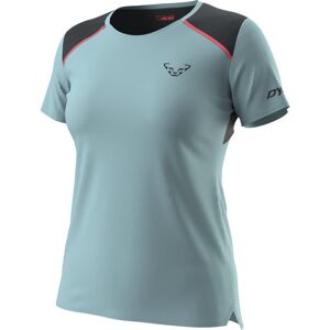 Dynafit Sky W - T-shirt trail running - donna Light Blue/Dark Blue/Red L