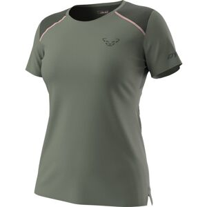 Dynafit Sky W - T-shirt trail running - donna Green/Light Pink L