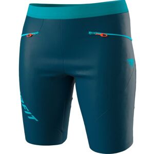 Dynafit Traverse Dst W- pantaloni corti alpinismo - donna Blue/Light Blue/Orange L