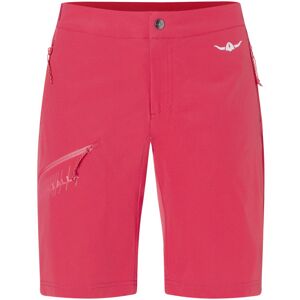 Kaikkialla Valkama W - pantaloni corti trekking - donna Red I42 D36