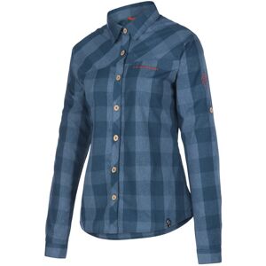 La Sportiva Andes LS W - camicia maniche lunghe - donna Blue/Red L