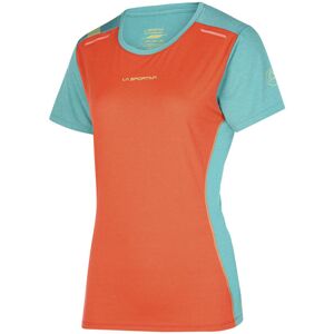 La Sportiva Tracer W - maglia trail running - donna Orange/Light Blue L