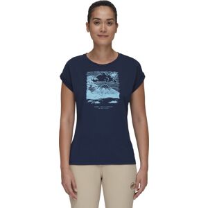 Mammut Mountain T-shirt Fujiyama W – T-shirt - Donna Blue Xs