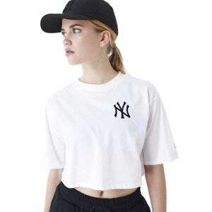 New Era Cap Le Crop W - T-shirt - donna White M
