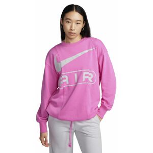 Nike Air W Over Oversized Flecce Crew - felpa - donna Pink XS