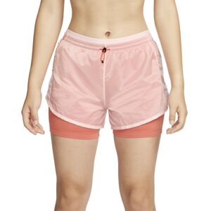 Nike Icon Clash Tempo Luxe - pantaloni corti running - donna Pink L