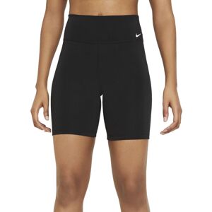 Nike One Mid-Rise 7 - pantaloni fitness - donna Black/White S