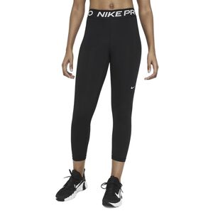 Nike Pro 365 W Crops - Pantaloni Fitness - Donna Black Xs