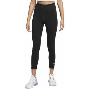 Nike Leggings Donna Dv7789 010 W Nsw Clsc Hr 7/8 Tight Black/sail