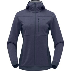 Norrona Falketind warm2 Octa Hood - felpa in pile -donna Dark Blue M