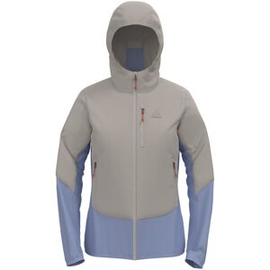 Odlo Ascent Hybrid - giacca ibrida - donna Grey/Blue XS