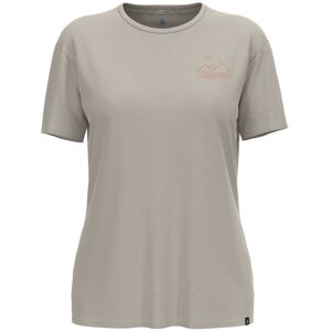 Odlo Ascent Sun. Sea. Mou - T-shirt - donna Light Brown XS