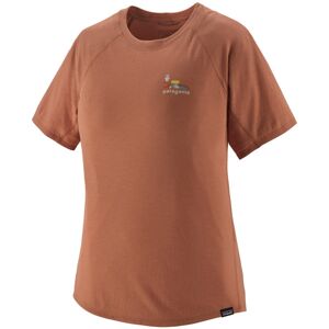 Patagonia W’s Cap Cool Trail Graphic - T-shirt - donna Dark Orange XS