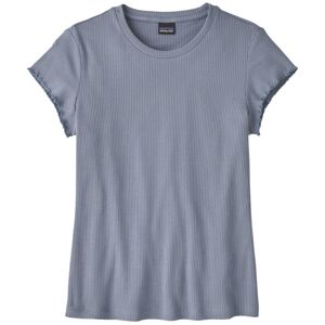 Patagonia Ws Rib Knit - T-shirt - donna Light Grey XS