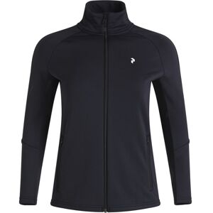 Peak Performance W Rider Zip - felpa in pile - donna Black XS