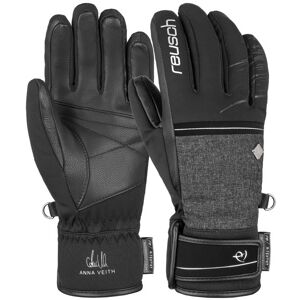 Reusch Anna Veith R-TEX® XT - guanti da sci - donna Black/Dark Grey 6,5