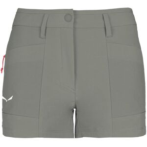 Salewa Puez DST W Cargo - pantaloni corti trekking - donna Grey/White/Red I38 D32