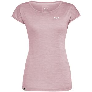 Salewa Puez Melange Dry - T-shirt trekking - donna Pink/White I48 D42