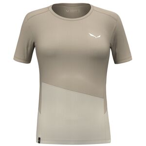 Salewa Puez Sport Dry W - T-shirt - donna Brown/Beige I44 D38