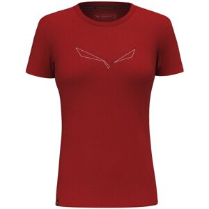 Salewa Pure Eagle Frame Dry W - T-shirt- donna Dark Red/White/Black I42 D36