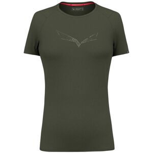 Salewa Pure Eagle Sketch AM W - T-shirt - donna Dark Green/White I46 D40