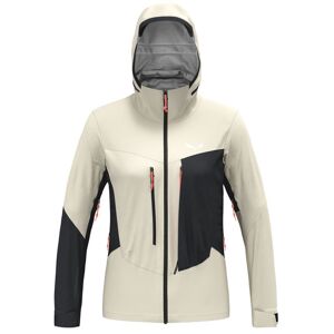 Salewa Sella 3l Ptx W - Giacca Hardshell - Donna Beige/black I48 D42